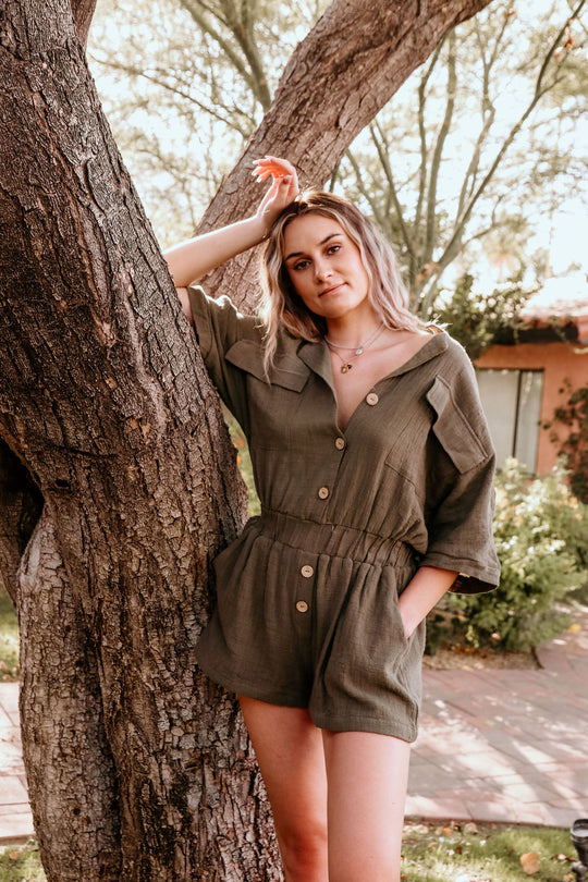 JUMPSUITS + ROMPERS