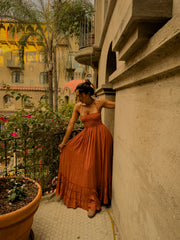 Paradise Found Maxi  - Terracotta