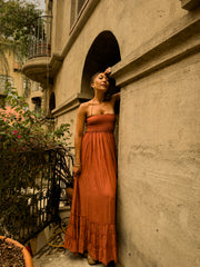 Paradise Found Maxi  - Terracotta