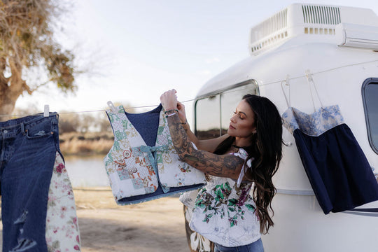 Cottage Core Quilted Vest