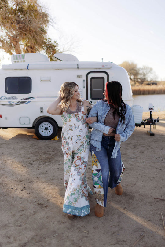 Cottage Core  Quilted  Jumpsuits