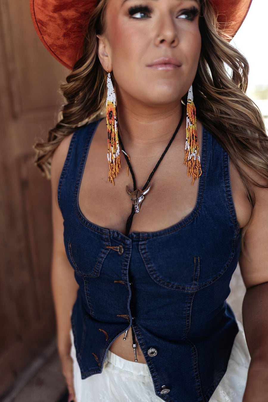 The Bandit Blue Denim Top