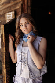 Blue Jean Baby Vest Top