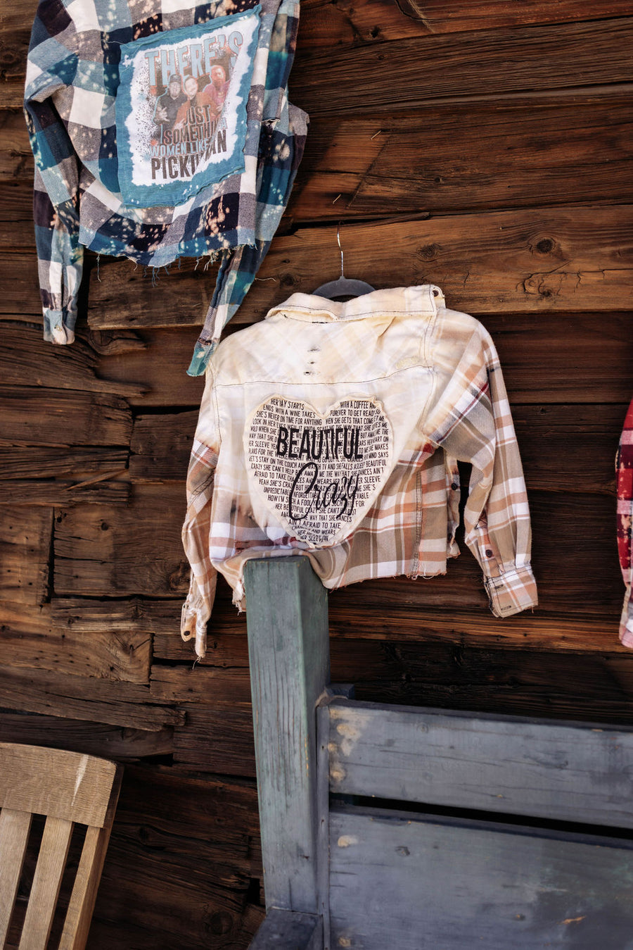 GARAGE FLANNELS - CROP VINTAGE