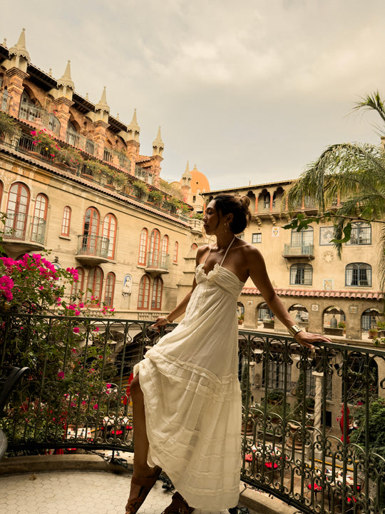 The Whispered Promises Maxi  Maxi  - Cream