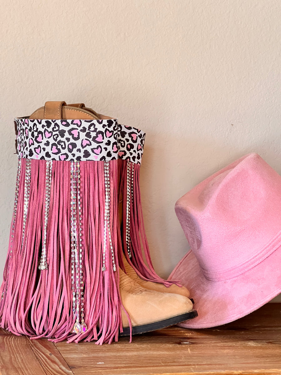 FEELING FRINGY- FRINGE BOOT COVERS