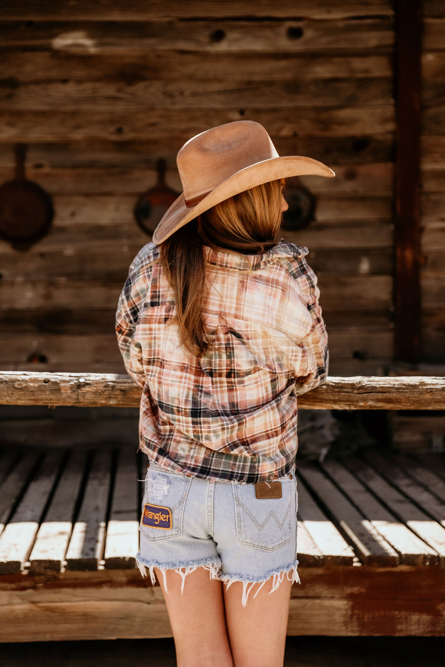 GARAGE FLANNELS - CROP VINTAGE