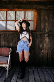GARAGE  VINTAGE MINI SKIRT