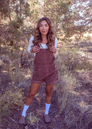 We The Free Ziggy Cord Shortalls - FP DUPES