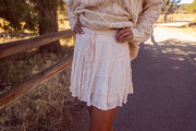 Ruffle Mini Skirt  - Love Shack Fancy Dupe