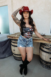 GARAGE SHIRT- BUSTIER