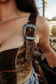 Bronco Bella Bustier - Genuine Cowhide