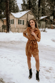 CAMERON CORDUROY / FLANNEL SHIRT DRESS