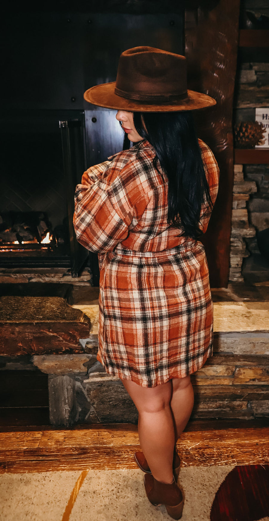 CAMERON CORDUROY / FLANNEL SHIRT DRESS