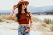 Blake Curled Pencil Brim