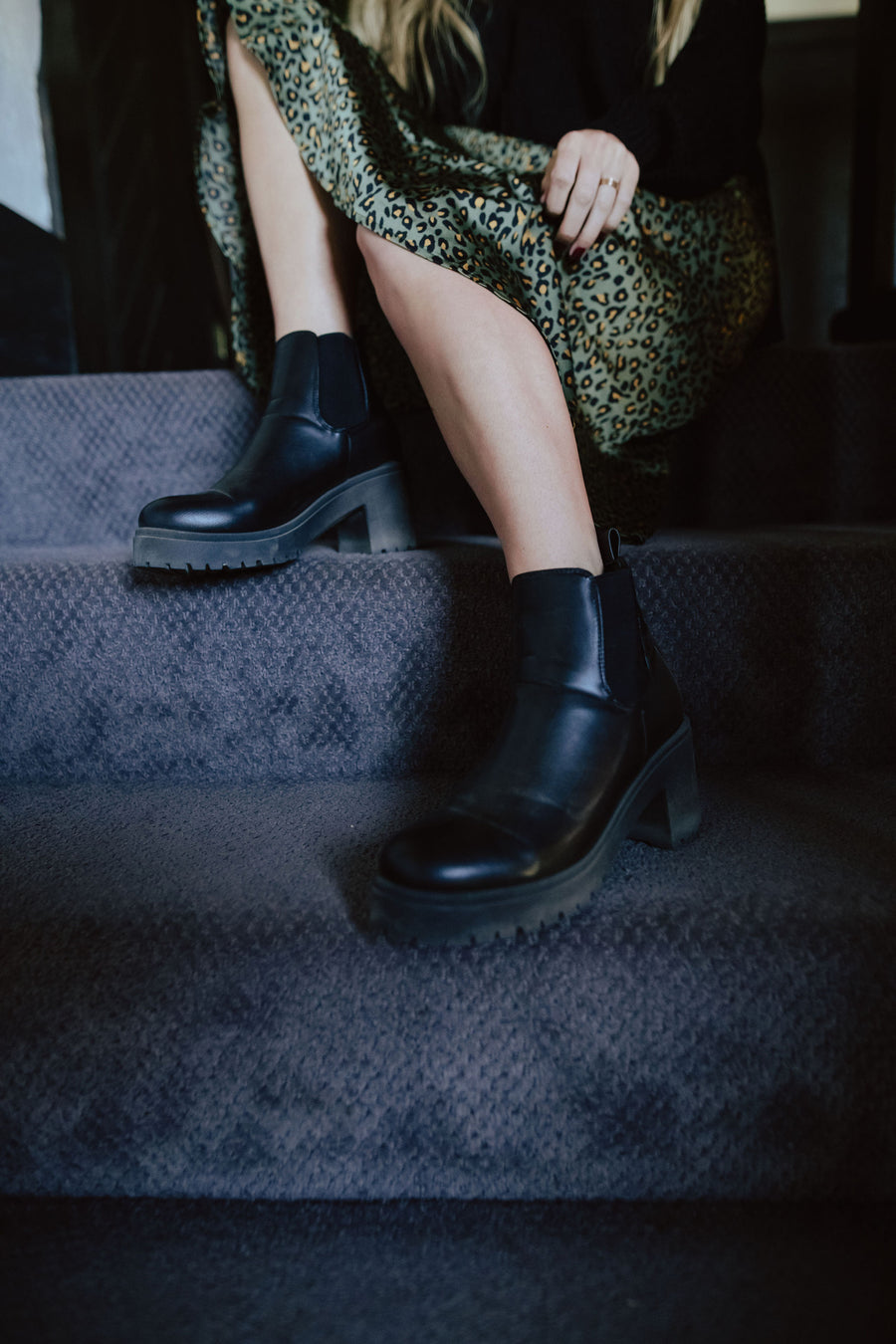 Axel Black Bootie