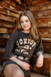 COWBOY CREW BF TEE