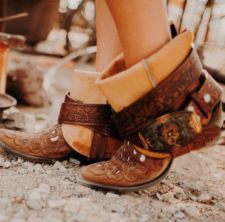 Custom Boho Booties