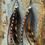 Feather Earrings - Small