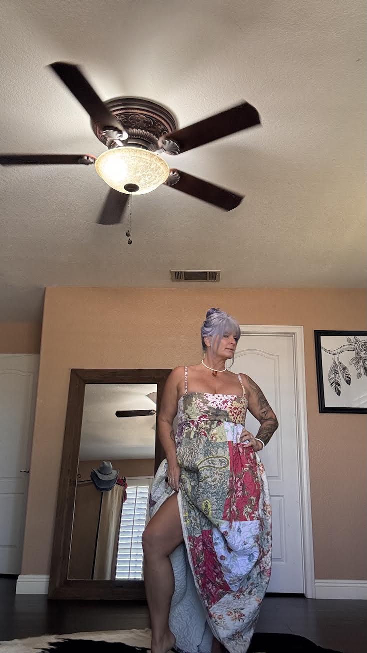 Quilted Keepsake Maxi Dress