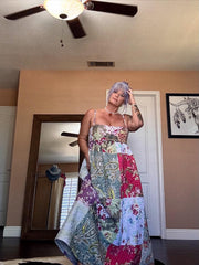 Quilted Keepsake Maxi Dress