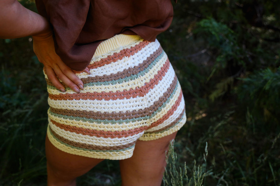 The Simple Thing Crochet Shorts