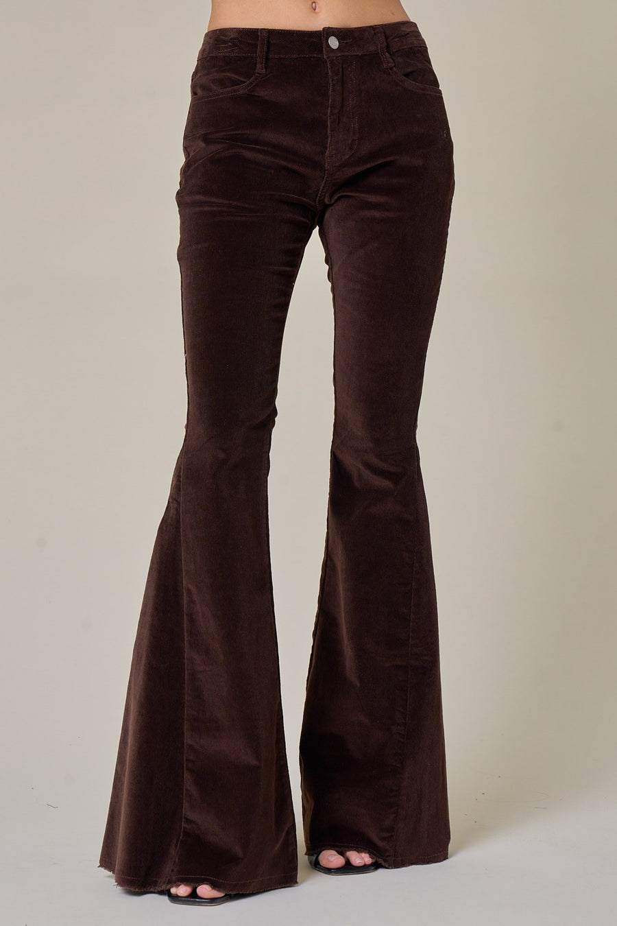 Driftwood Cord Flare Jeans -Fp Dupes