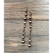 Navajo Pearl Drop Earrings