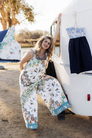 Cottage Core  Quilted  Jumpsuits