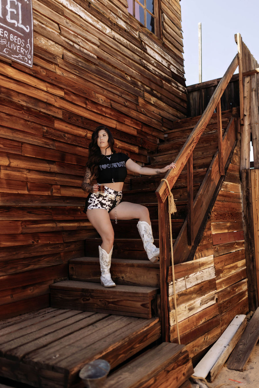 RODEO SUMMER TWO TONE - SHORTS - RESTOCK