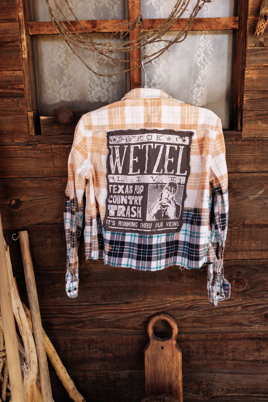 GARAGE FLANNELS - CROP VINTAGE