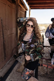 GARAGE CAMO CROP JACKETS VINTAGE