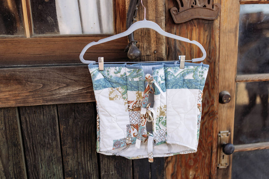 Cottage Core Quilted Bustier