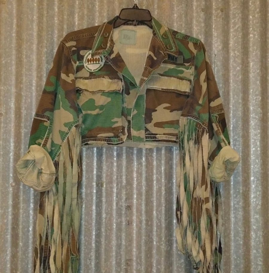 GARAGE CAMO CROP JACKETS VINTAGE