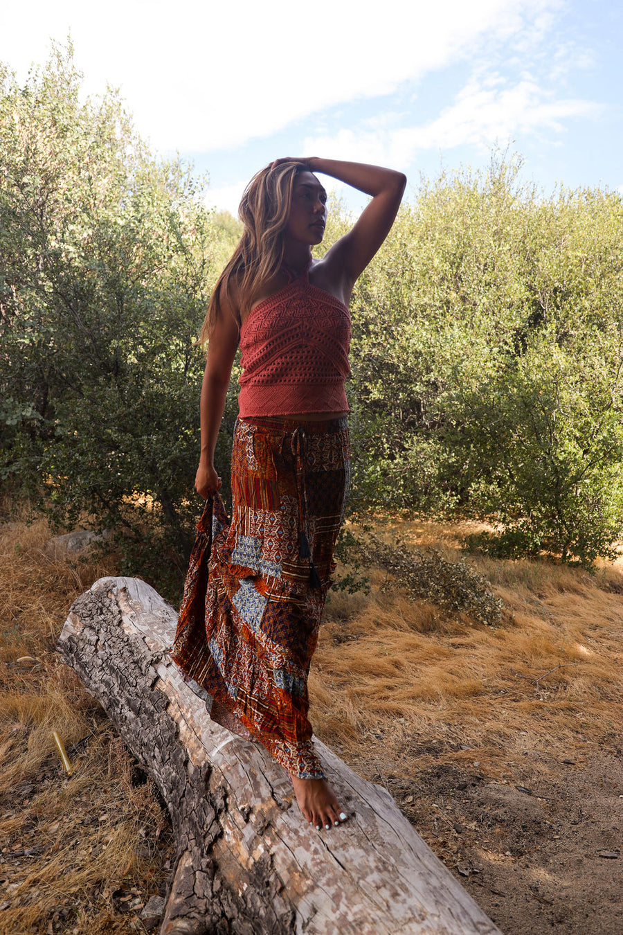 Hippie Shake Maxi Skirt