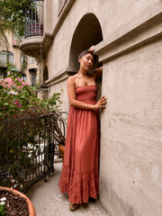 Paradise Found Maxi  - Terracotta