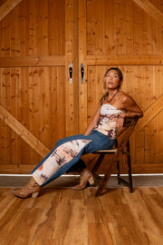 Cowboy Couture Inlay Jeans - Desert Story
