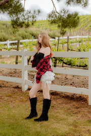 GARAGE FLANNELS - CROP VINTAGE