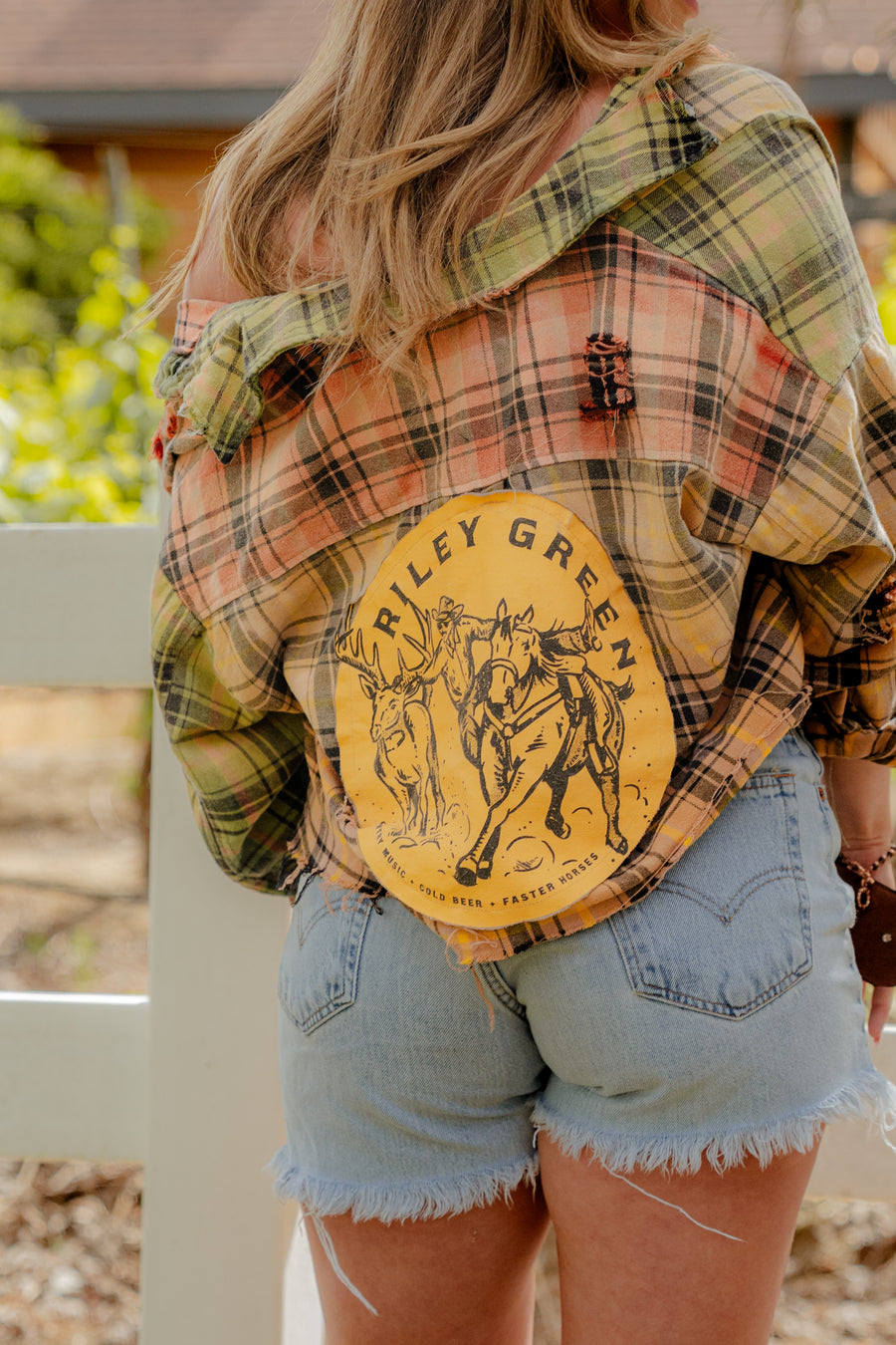 GARAGE FLANNELS - CROP VINTAGE
