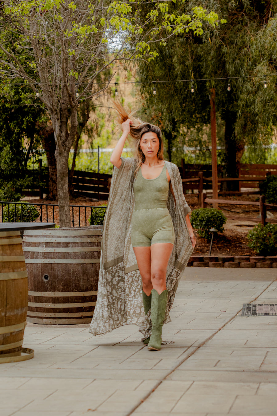 Sage Romper