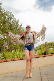 GARAGE FRINGE CAMO JACKETS