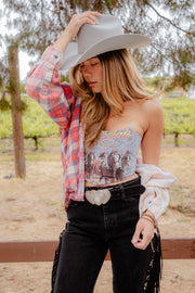 GARAGE SHIRT- BUSTIER