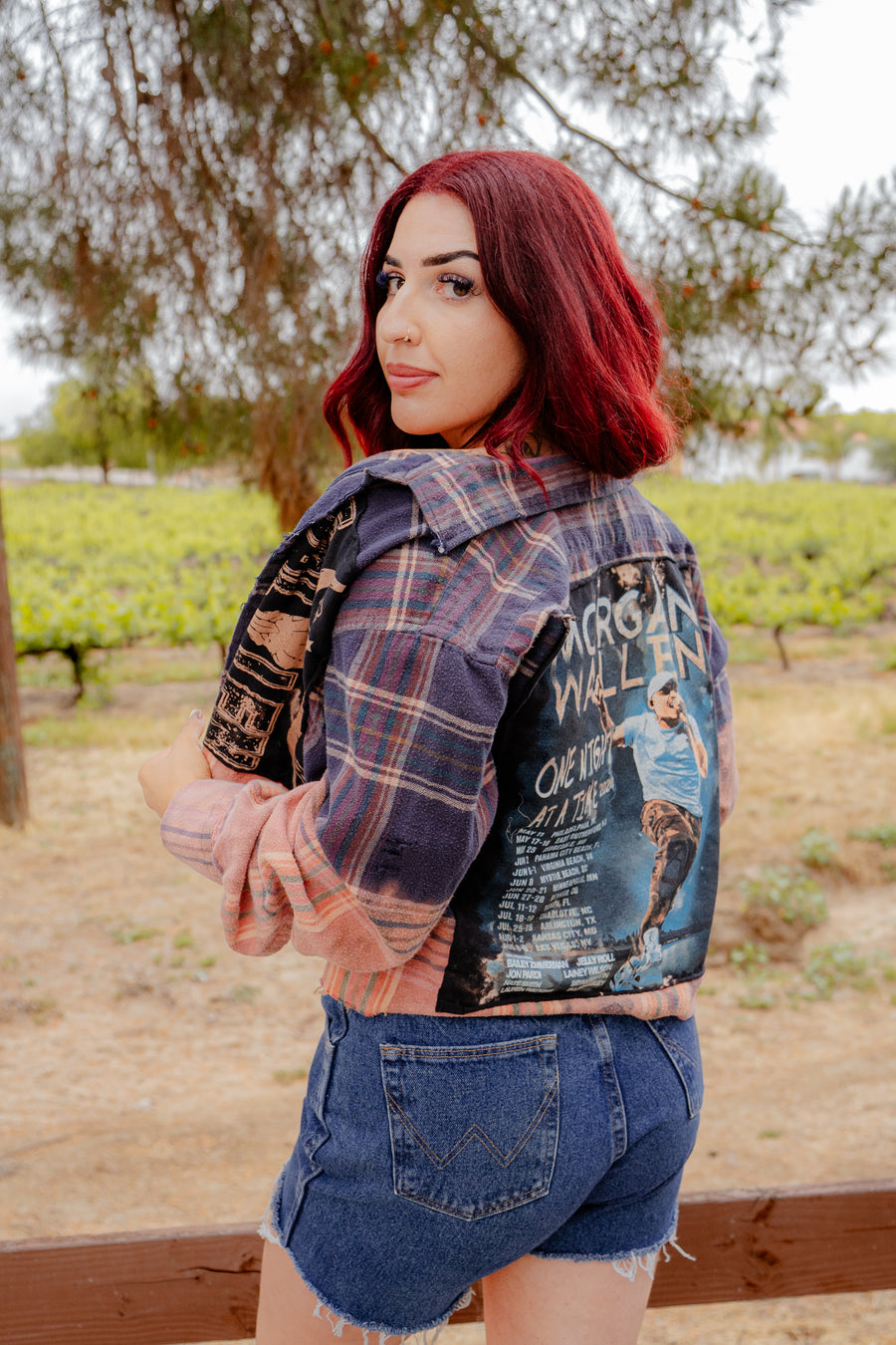 GARAGE FLANNELS - CROP VINTAGE