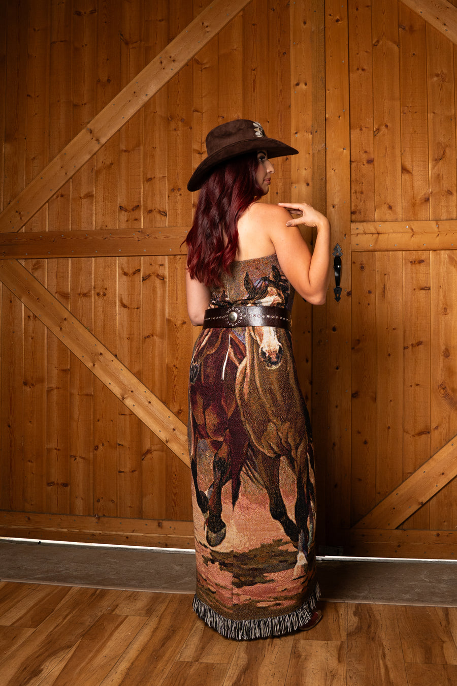 Sierra Tapestry Maxi Dress