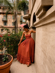 Paradise Found Maxi  - Terracotta