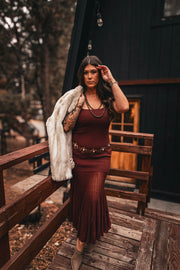 The Merlot Maxi Dress