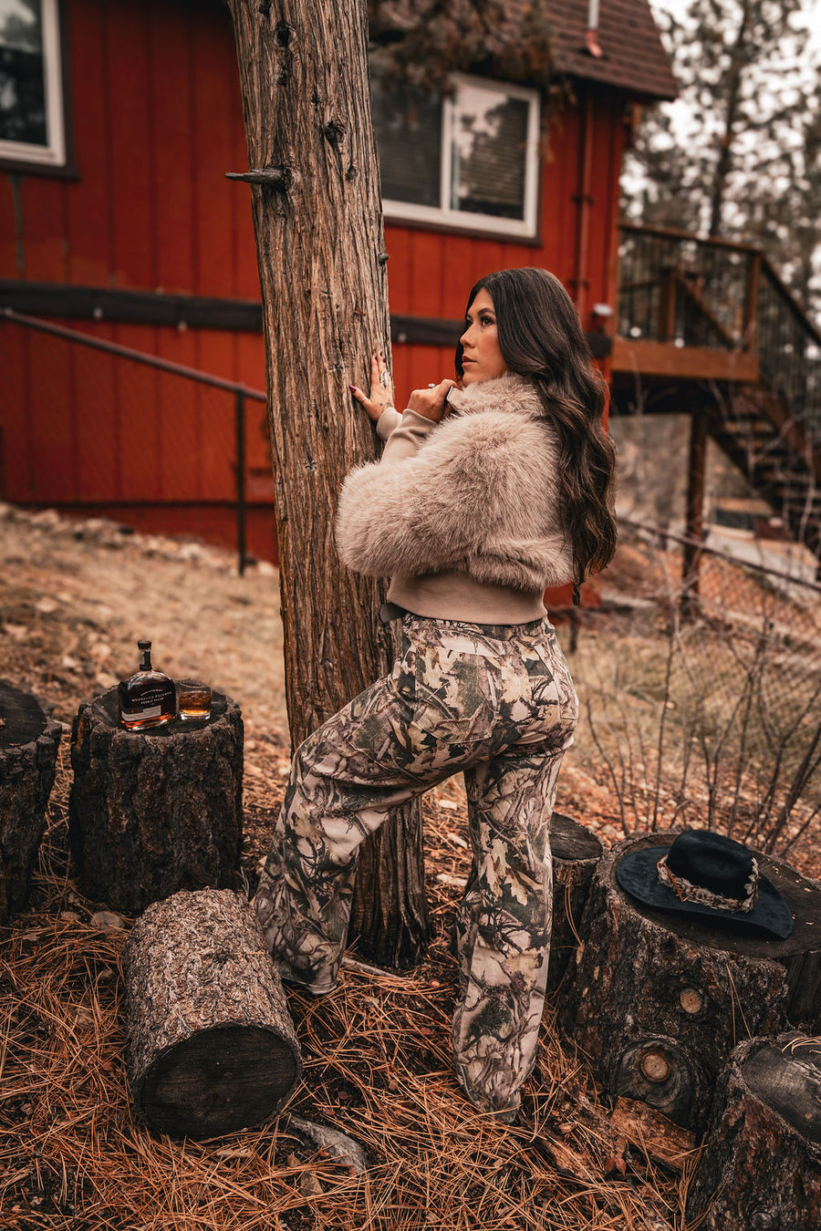 The  Highland Camo Print Pants