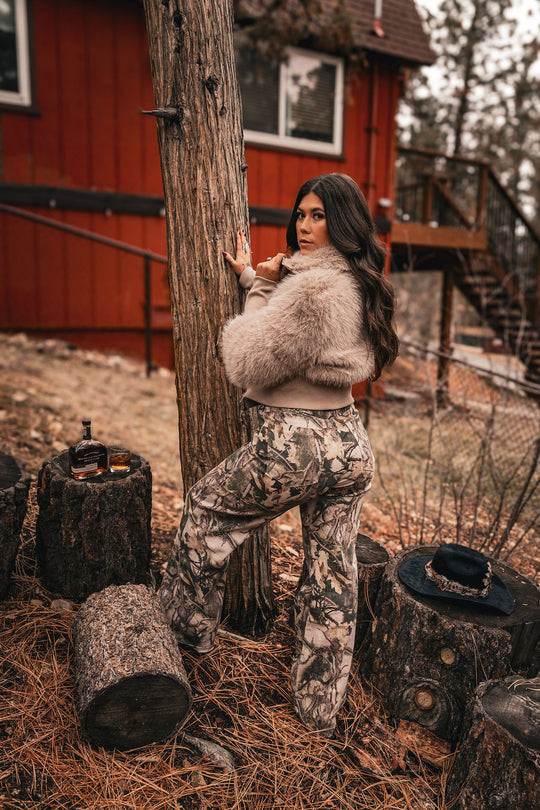 The Stone Vale Faux Fur Jacket