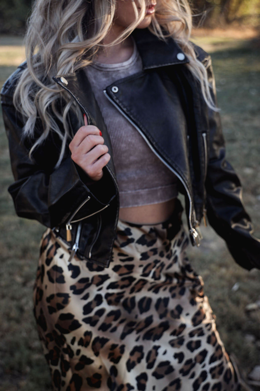 The Rowan  Noir Leather Jacket