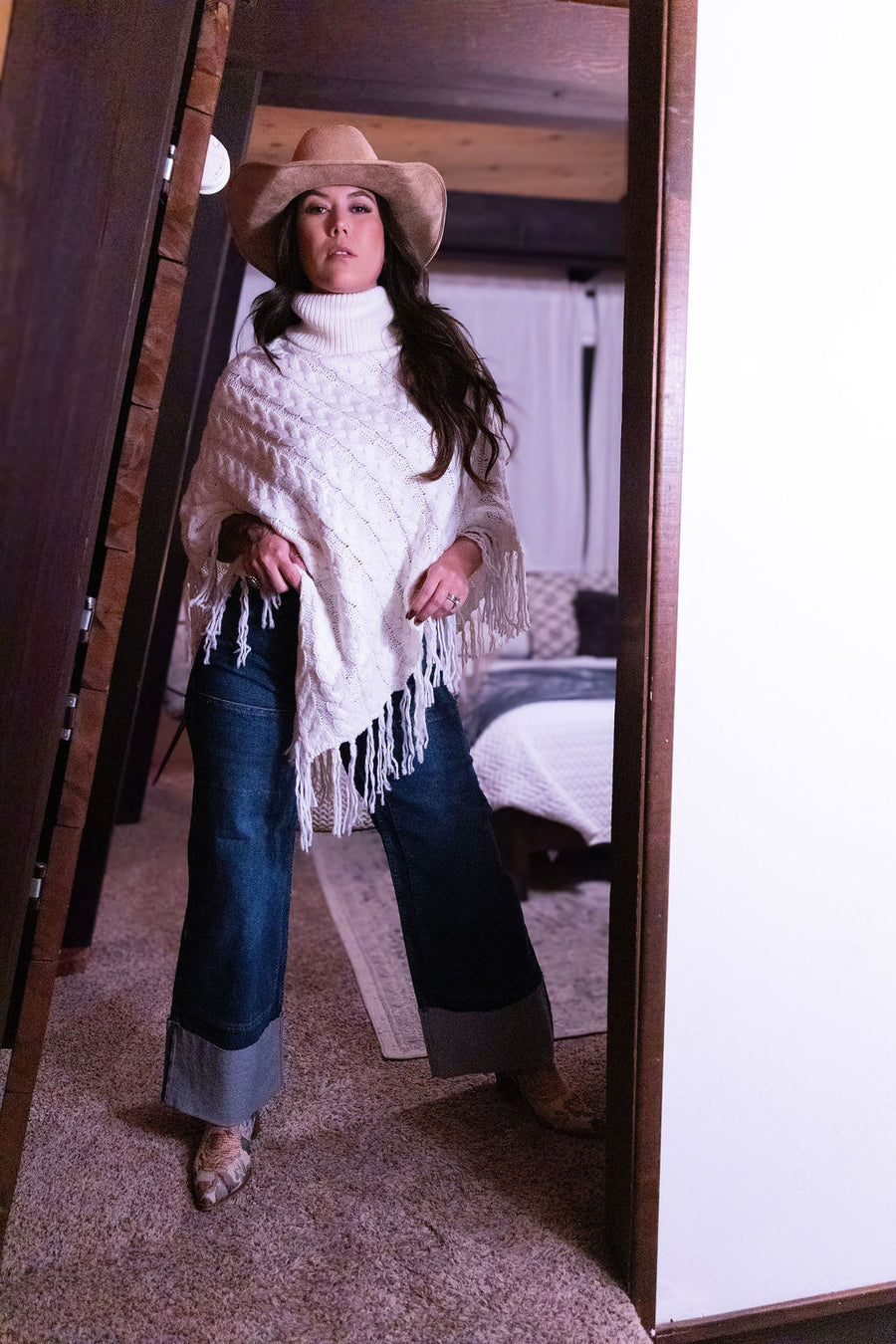 The Midnight Ridge Cuff Jeans